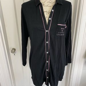 Collared Night Shirt